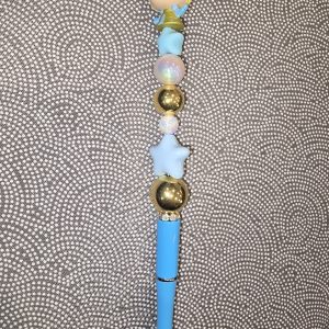 Cinderella Doorable Fancy Pen Blue and Gold