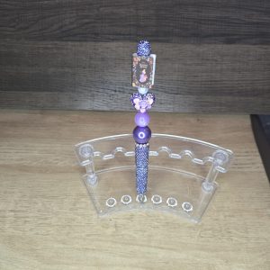 Sleeping Beauty Book Focal Rhinestone Fancy Pen
